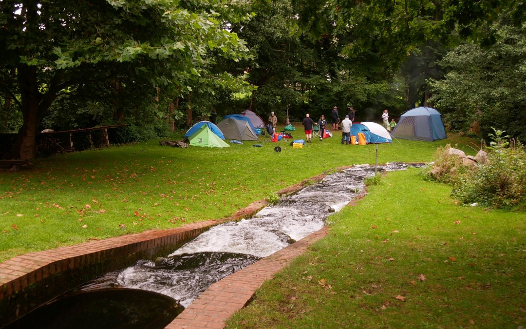 Tentweide bij het kanokamp Borkow, © Kanucamp Borkow