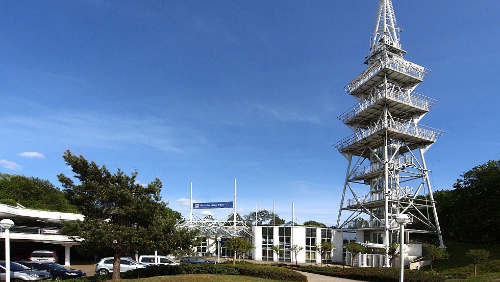 OstseeTherme Usedom with observation tower // © Mandy Knuth OstseeTherme Usedom with observation tower // © Mandy Knuth