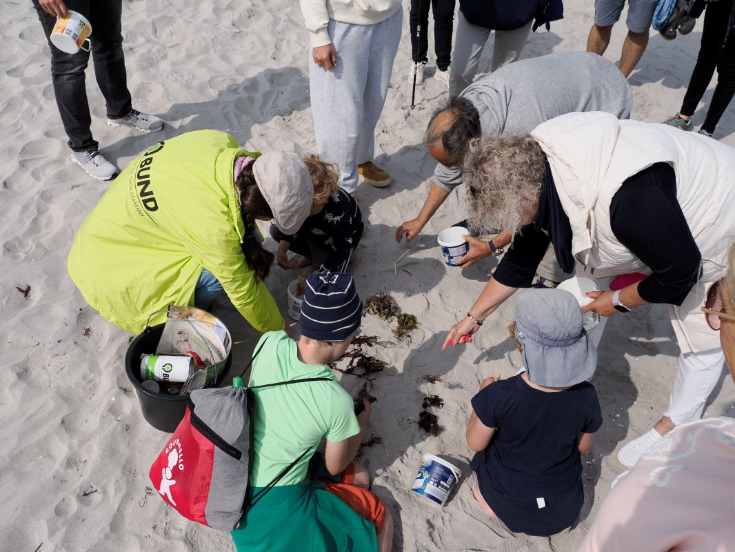 Beach tour for Seal Day, &copy; J&ouml;rg Schmiedel