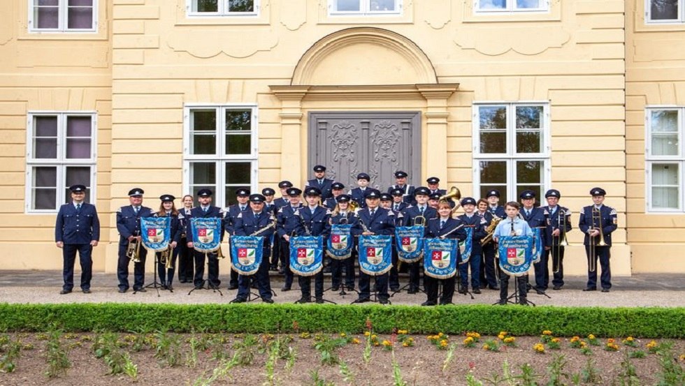 Orkiestra straży pożarnej w Mirowie, © Feuerwehrmusikzug Mirow