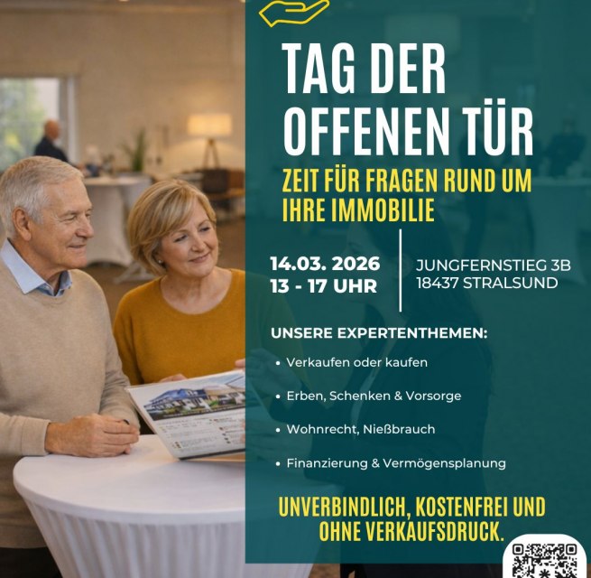 Flyer Open Day, © McMakler/ Emily Penz Flyer Open Day, © McMakler/ Emily Penz