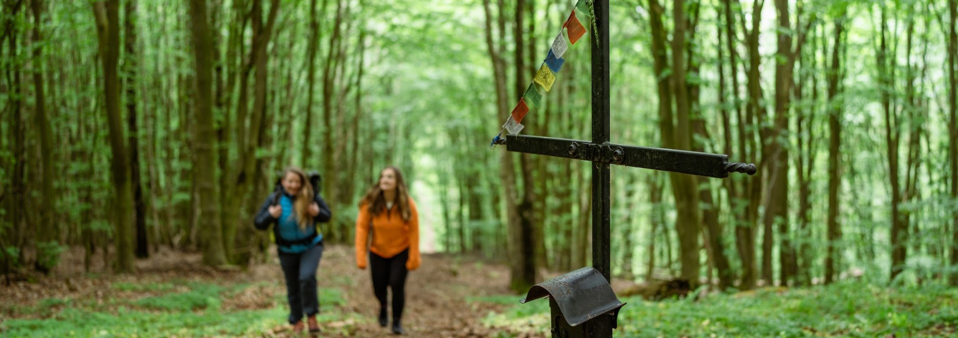 De Helpter Berg - de hoogste top van Mecklenburg-Vorpommern - meet 179 meter. Dat is genoeg om de vriendinnen buiten adem te krijgen! Vergeet natuurlijk niet het topboek te tekenen!
