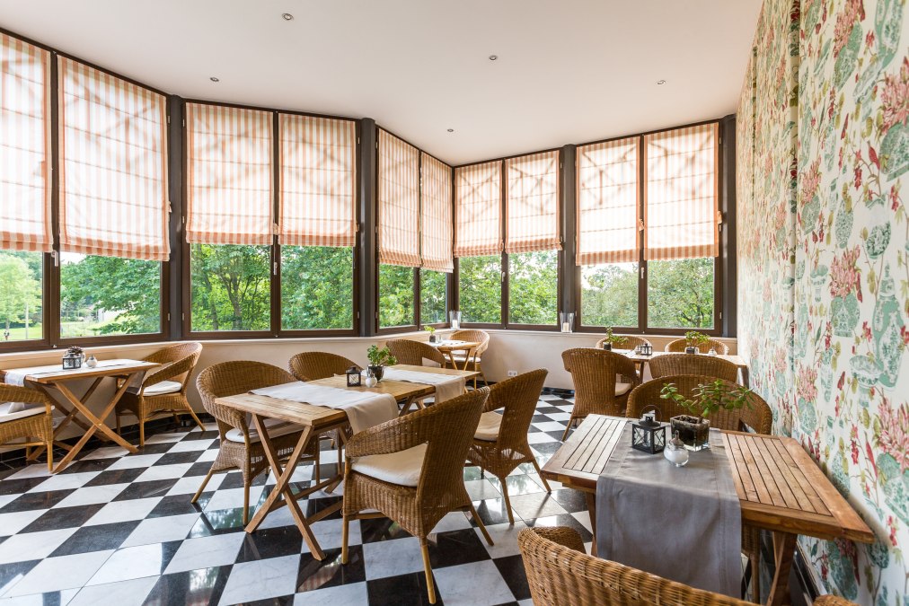 Winter garden at Gamehl Castle, © Schloss Gamehl / DOMUSimages Alexander Rudolph