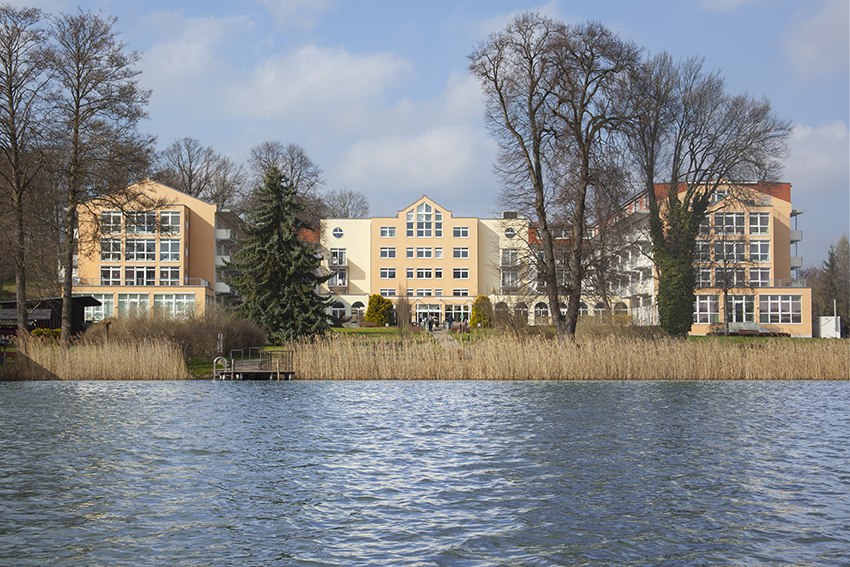 Front view of the "Klinik am Haussee, © Klinik am Haussee