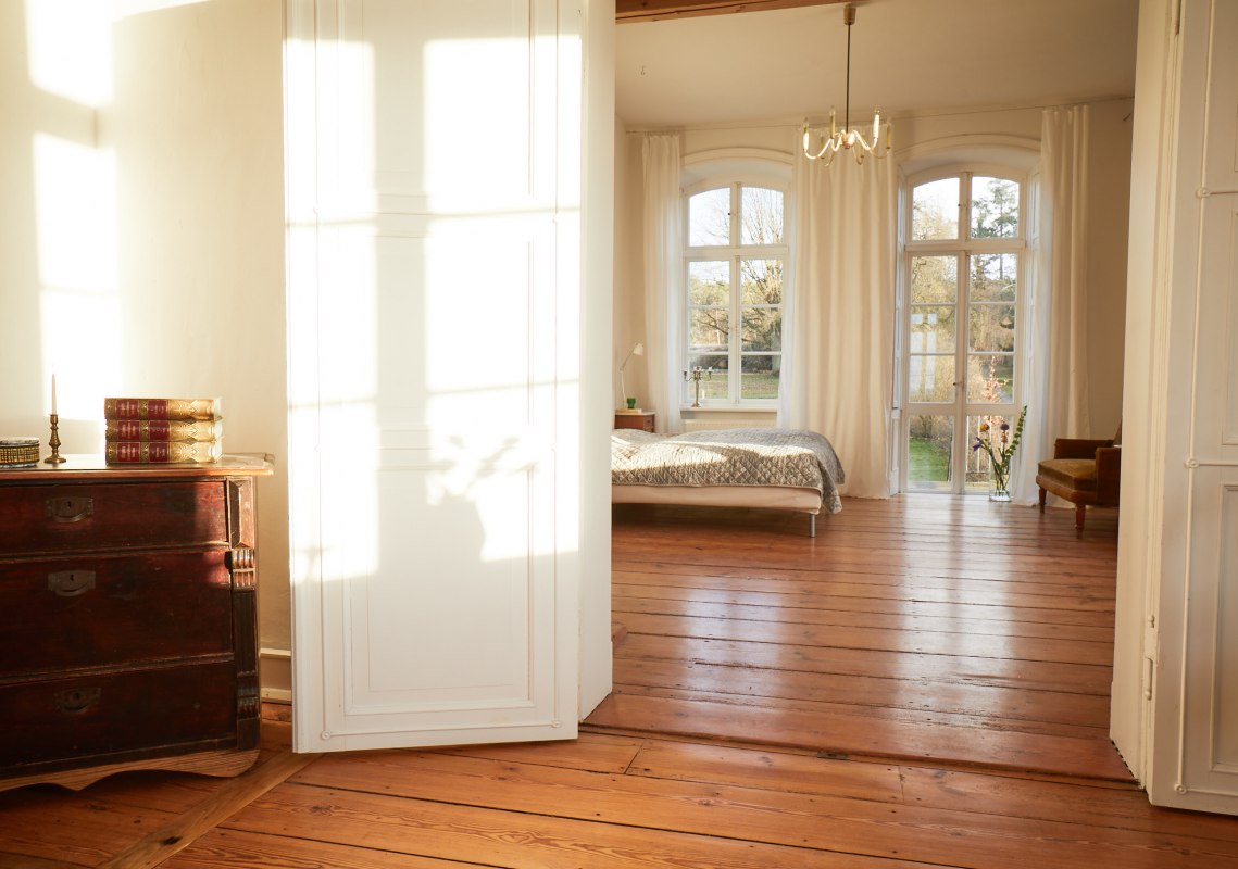 Sunny morning in the apartment Malwida // &copy; Gut Pohnstorf