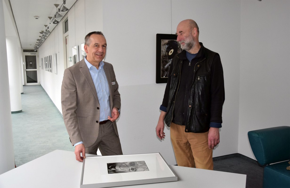 Ausstellung Sparkasse, &copy; Carola Biermann