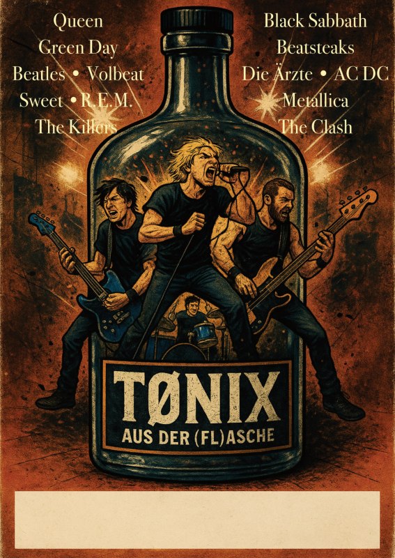 Mit ihrer Musik feiert die Band ihre Helden der Rockmusik. // &copy; Stefan Schlick