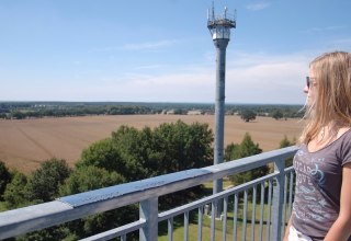 View from the lookout tower Karenz over the Wanzeberg. // &copy; Gabriele Skorupski