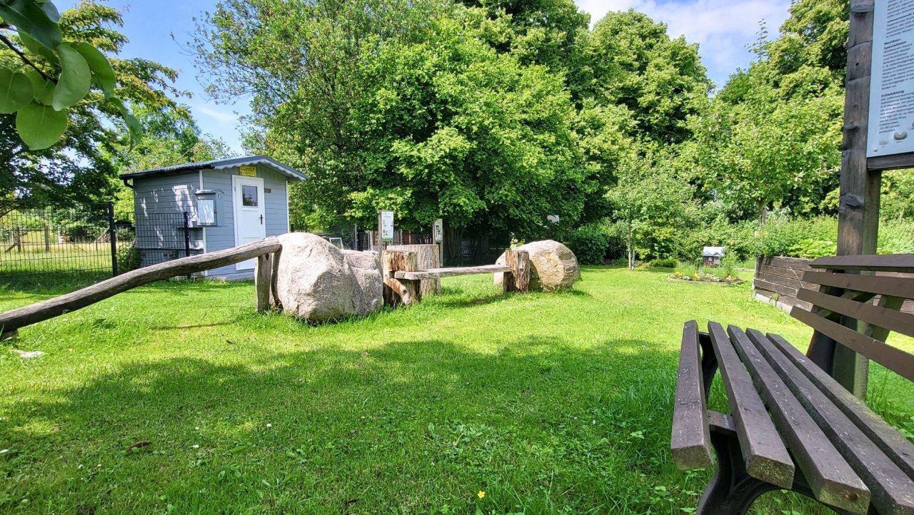 Rustplaats Immenwiese met openluchtmuseum in Grambow // &copy; Tourismusverband Mecklenburg-Schwerin
