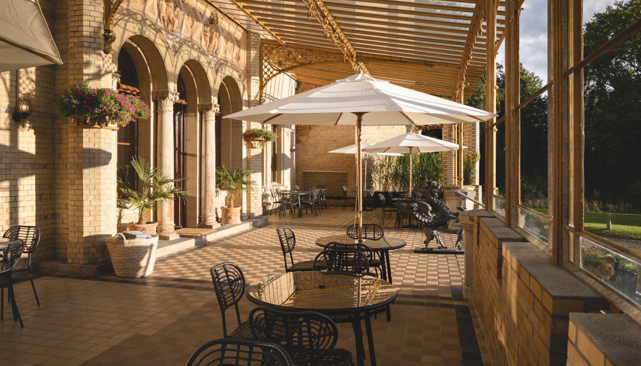 Zonnige serre, © Schloss Neetzow Zonnige serre, © Schloss Neetzow