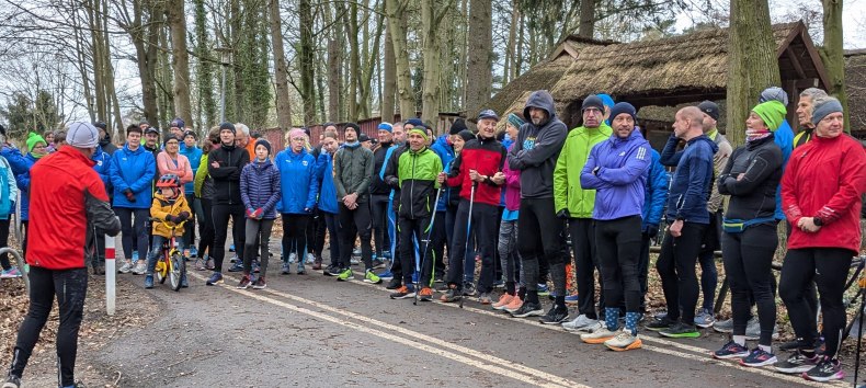 Start of the New Year's Eve Run2024, &copy; Laufgruppe