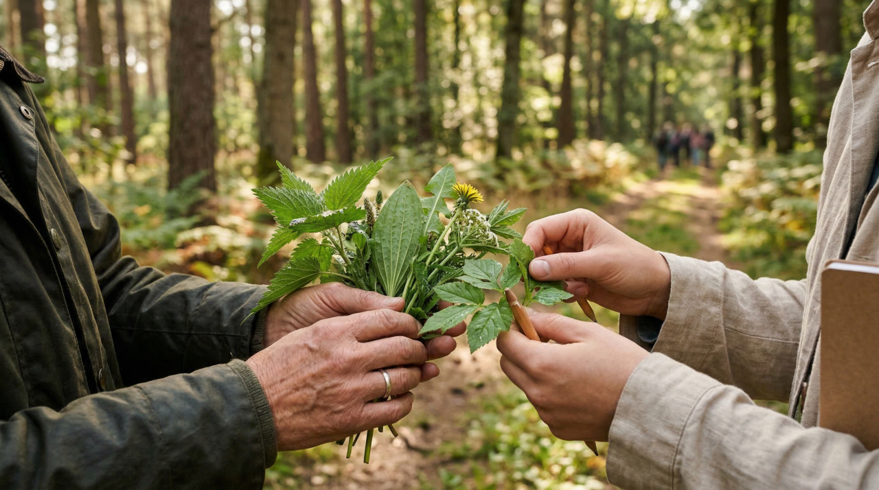 Wędrówka po ziołach // © Generiert mit Adobe Firefly / Gemini Wędrówka po ziołach // © Generiert mit Adobe Firefly / Gemini