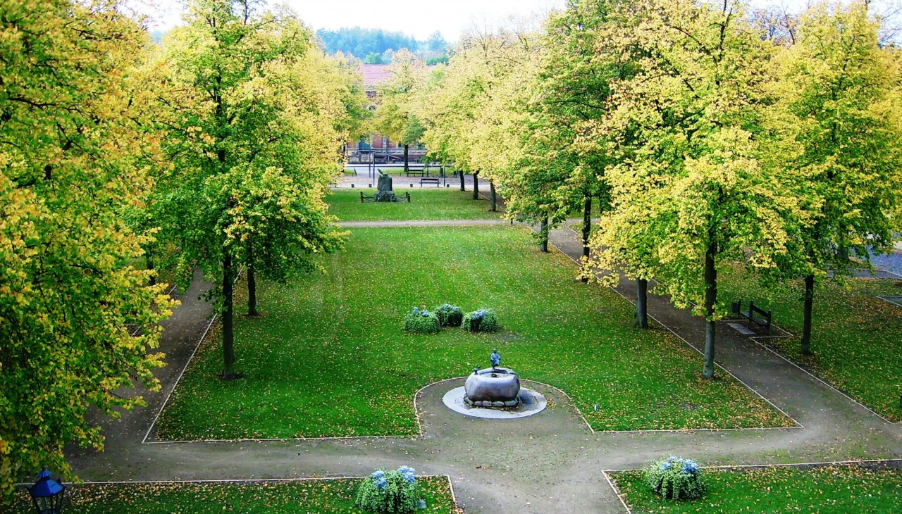 Vredesplein bij het stadhuis, © Stadt Dargun