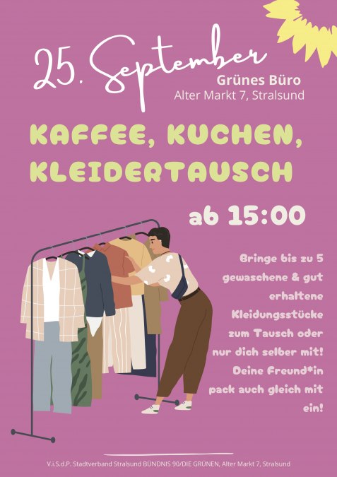 Kledingruilfeest, © BÜNDNIS 90/DIE GRÜNEN