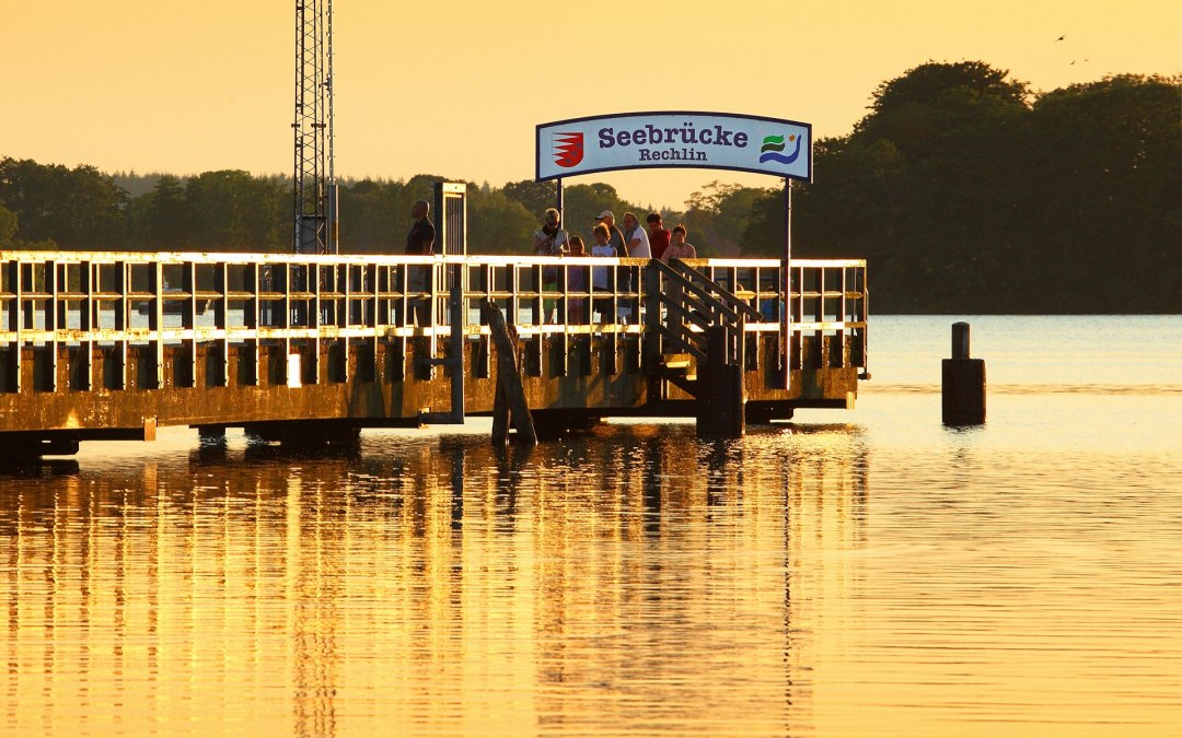 De pier van Rechlin, © TDG Rechlin mbH / Rene Legrand