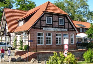 Fischhaus am Schaalsee ligt in een rustige, landelijke omgeving // © Fischhaus am Schaalsee Fischhaus am Schaalsee ligt in een rustige, landelijke omgeving // © Fischhaus am Schaalsee
