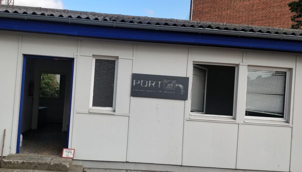 Exterior view of the Hackspace Stralsund of Port39 // Chaos Computer Club Stralsund, &copy; Port39 e.V.