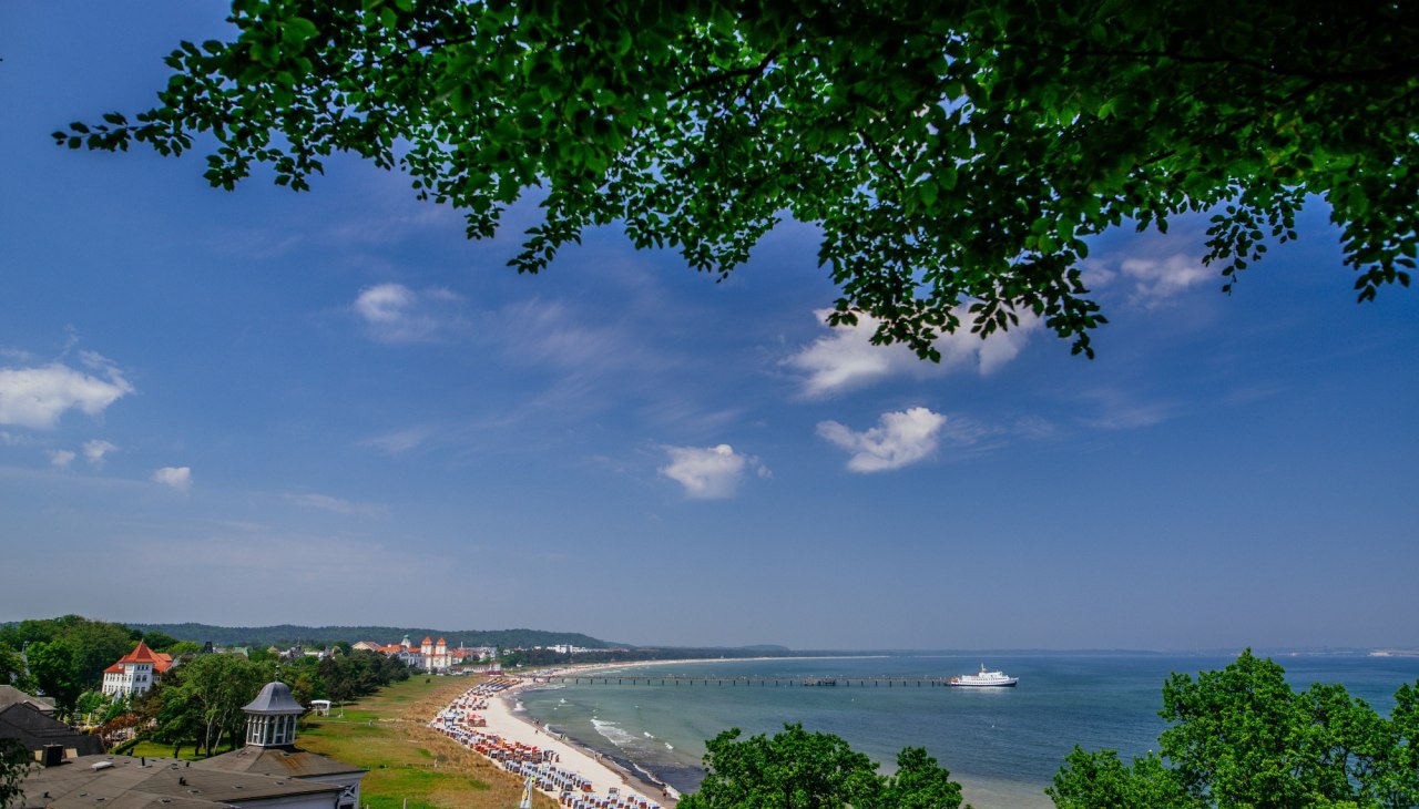 Wasser & Dampf - Ostsee-Schiffstour und Dampfzugfahrt, © Binzer Bucht Tourismus