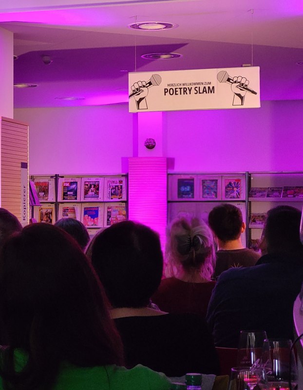 Symbolisch beeld VA Poetry Slam RBNB, &copy; Regionalbibliothek Neubrandenburg