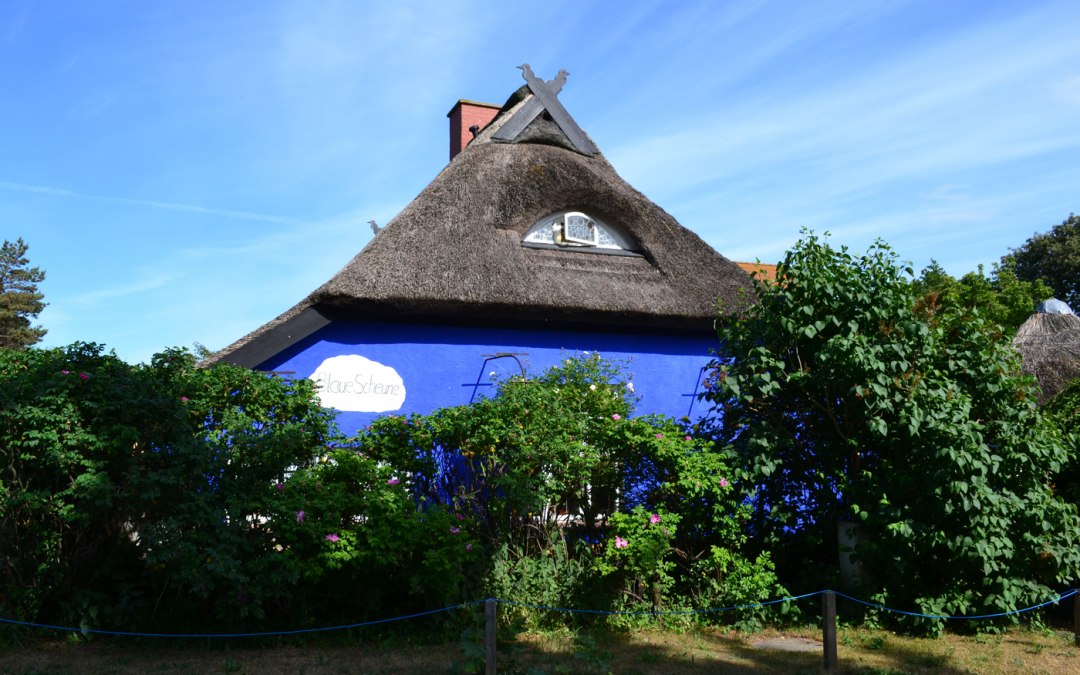 Blauwe schuur in Vitte, © Hiddenseer Hafen- und Kurbetrieb