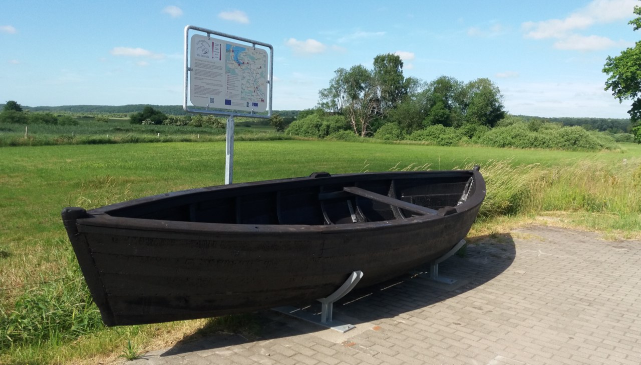 Schip van smokkelaars in Marlow, © M. Hagemann Schip van smokkelaars in Marlow, © M. Hagemann