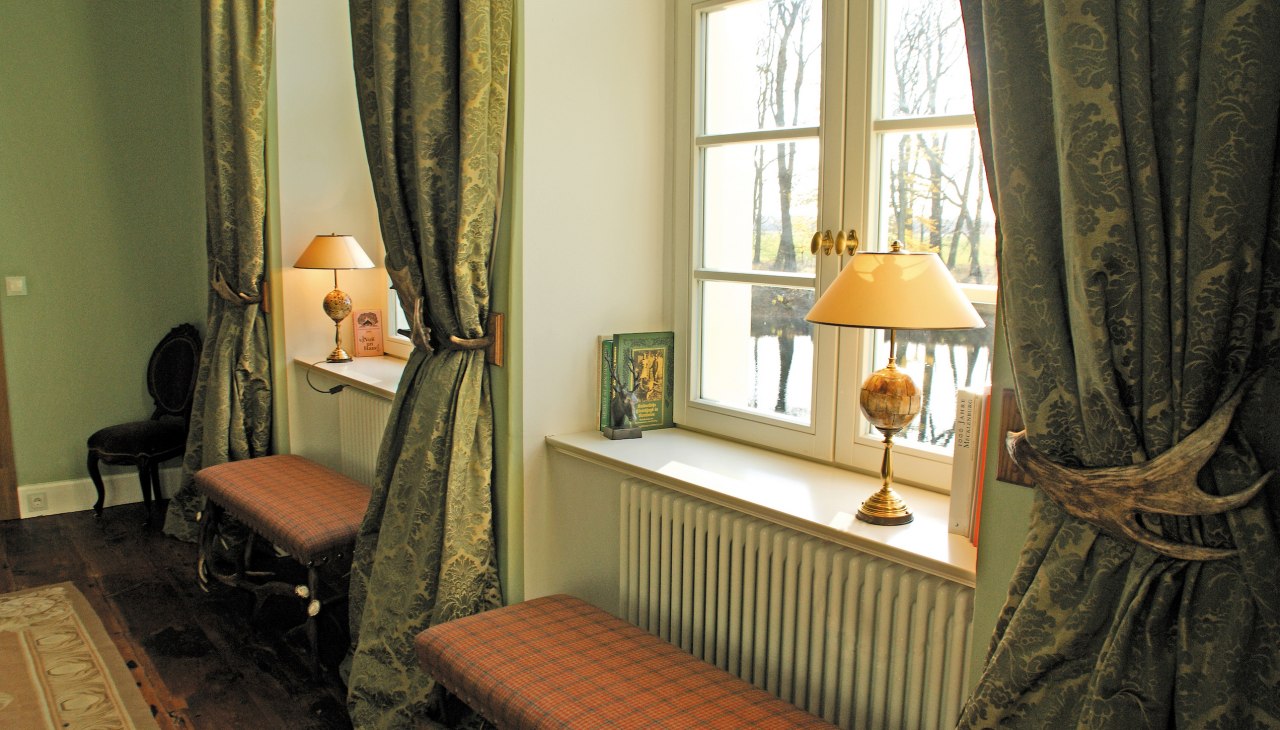 Green Salon at Kotelow Hunting Lodge, © Jagdschloss Kotelow