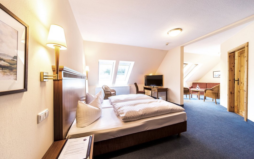 Tweepersoonskamer "Large" in Seehotel Heidehof, © Seehotel Heidehof