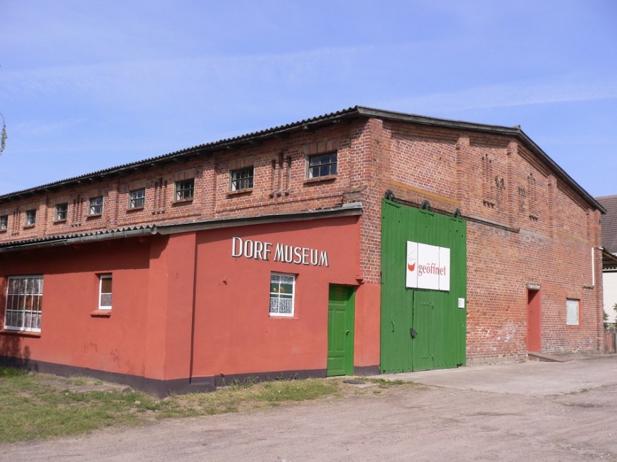 Het magazijn in de Chausseestraße., © H.Koch / Dorf Museum Lohmen