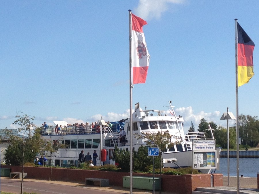 Passenger ship Jan van Cuyk in the seaside resort of Ueckermünde, © Kay Peters