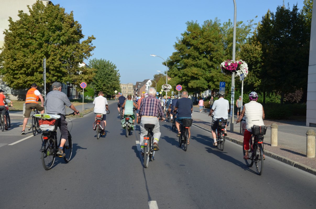Cyclist Demmin // &copy; Hansestadt Demmin