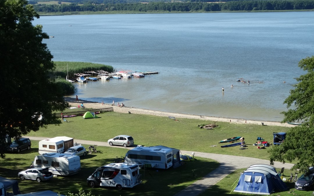 Zwemstrand op de camping, © Campingparadies Dahmen
