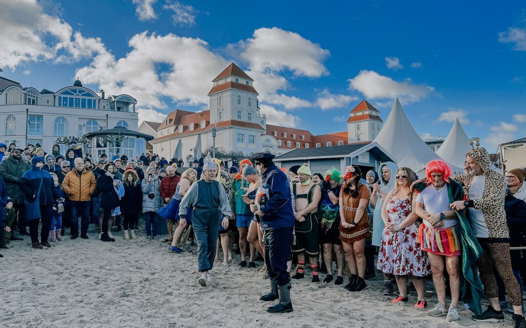 Kąpiel lodowa w Binz, © Binzer Bucht Tourismus