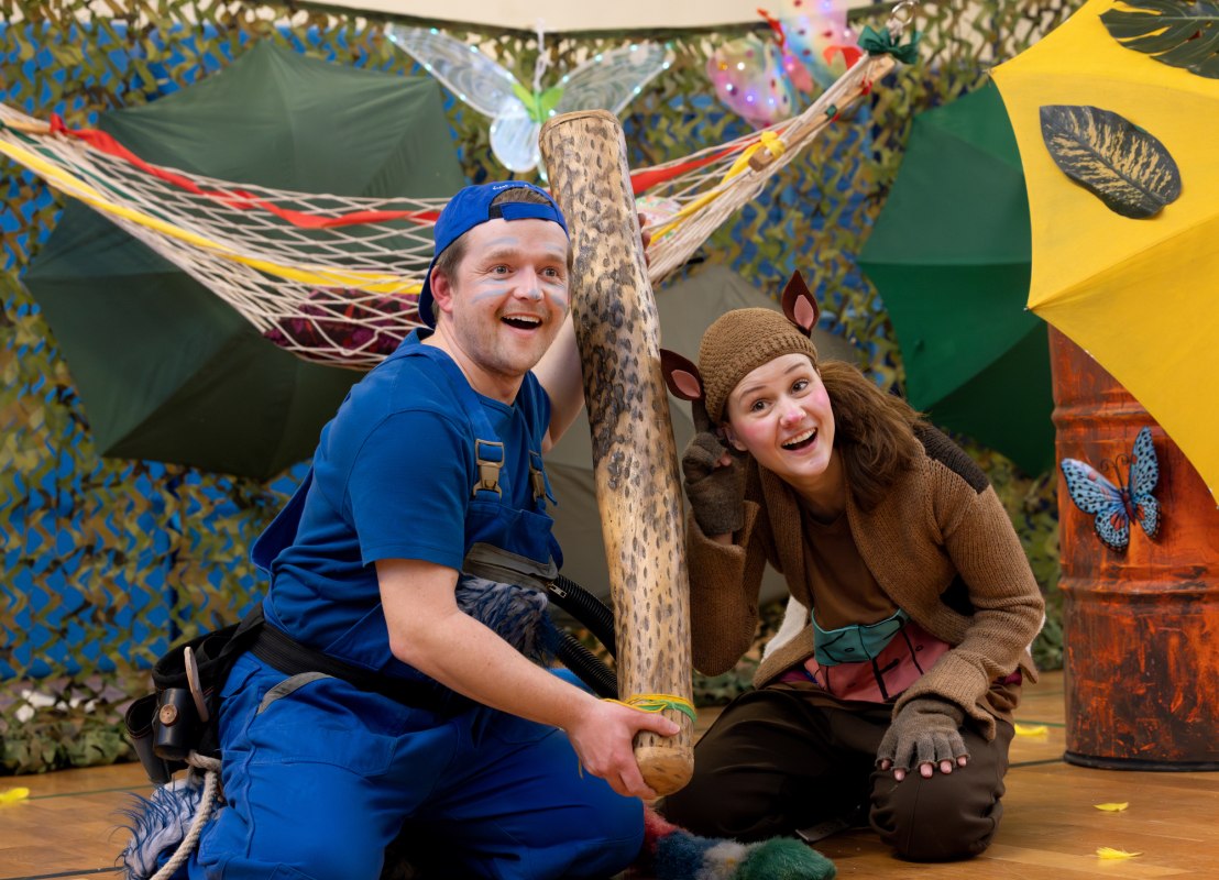 Spelen: Simon Grundbacher & Linnea Vogel // © Silke Winkler Spelen: Simon Grundbacher & Linnea Vogel // © Silke Winkler