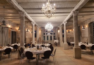 ...from the inside now a hall for celebrating. // &copy; Gudrun Pru&szlig; 2024