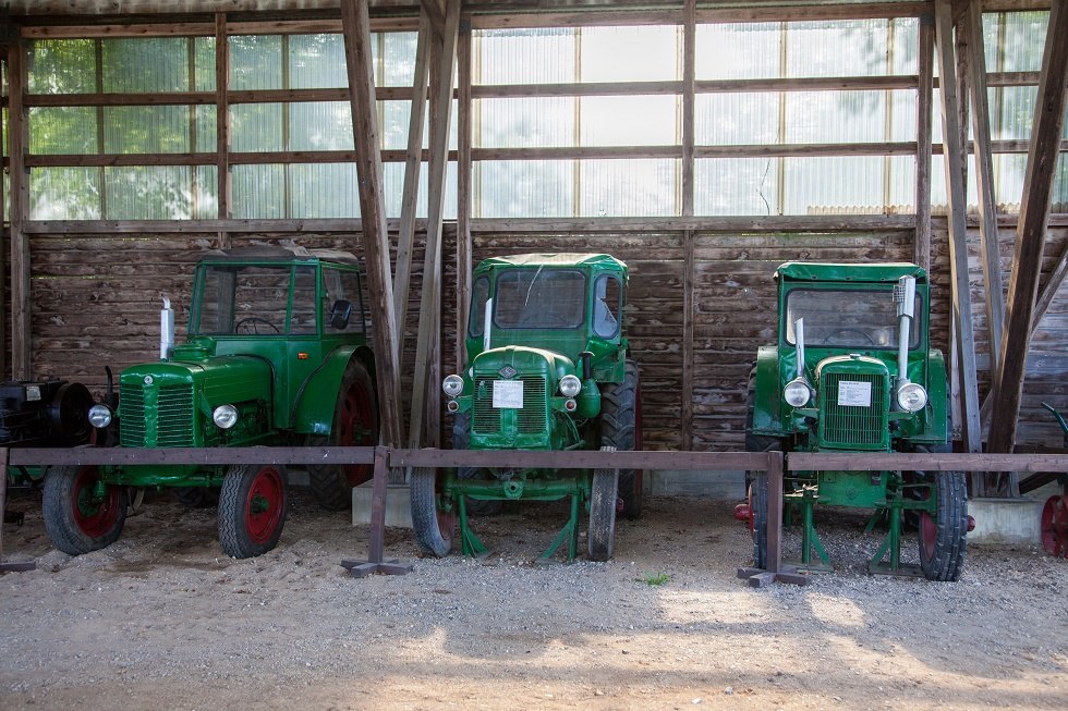 Tractor exhibition in the open air, &copy; Frank Burger