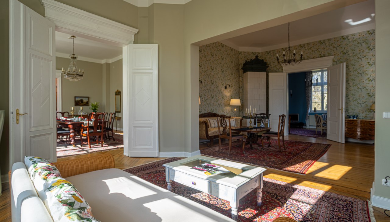 Social rooms in Daschow Castle, &copy; Andr&eacute; Hamann