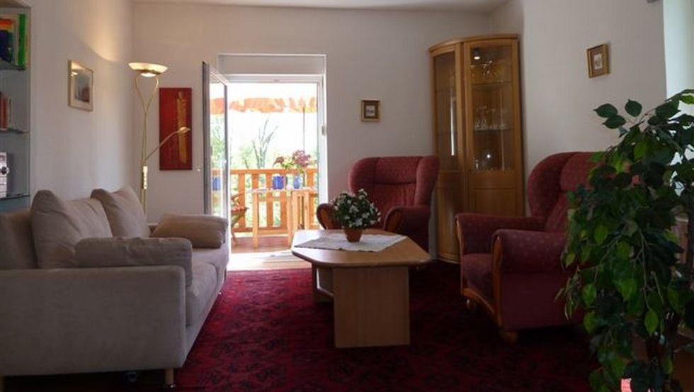 Woonkamer in de Ostseevilla Mann, © Klaus Mann Woonkamer in de Ostseevilla Mann, © Klaus Mann