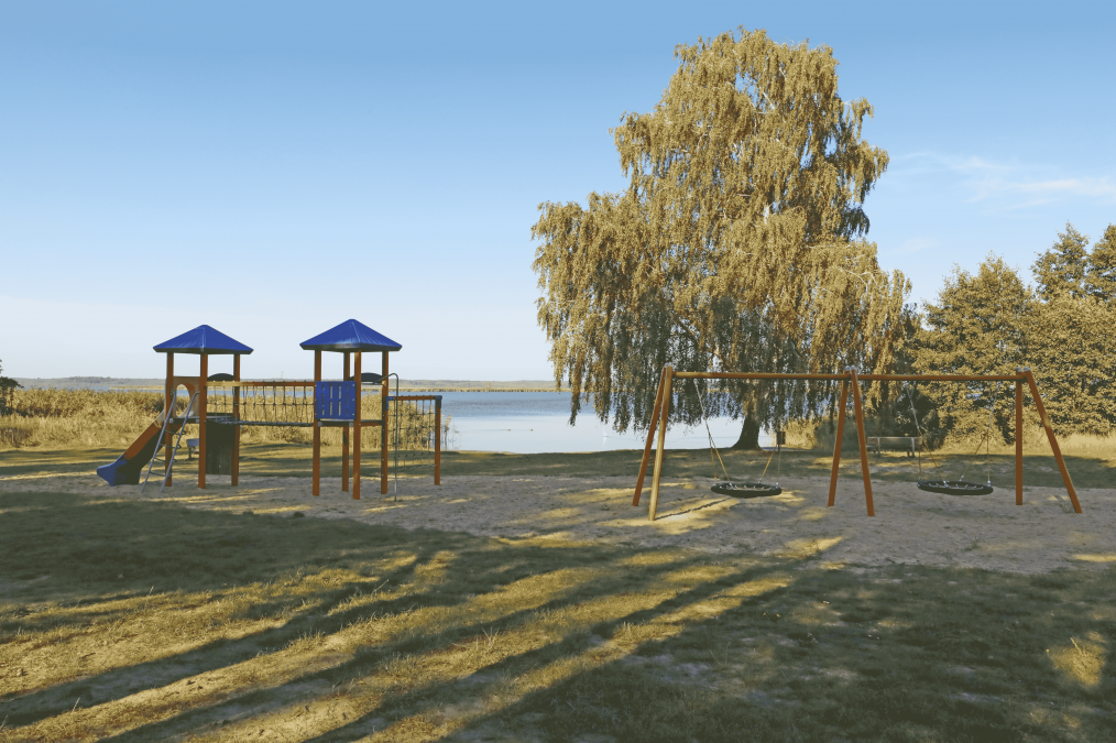 Plac zabaw w pobliżu kąpieliska, © TMV/Gohlke