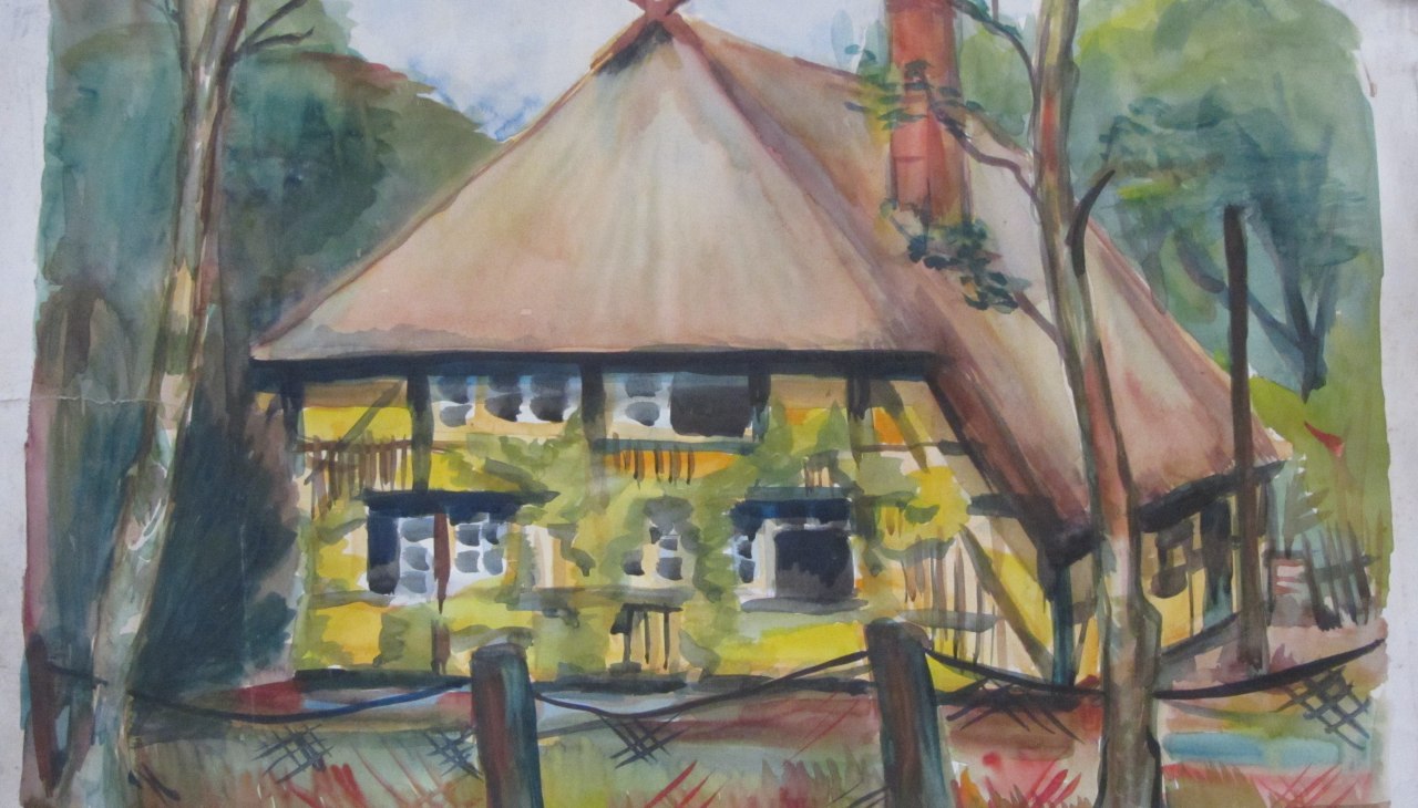 3_Künstlerheim Techentin, 1946, © Werner Hänel