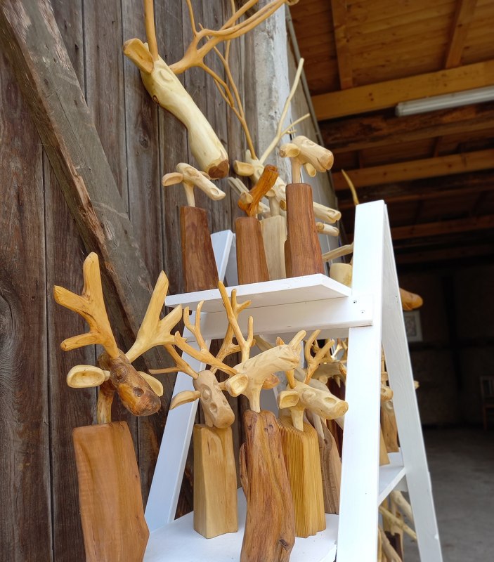 kleine kunstwerken van Hartmut // &copy; Kulturhof Letschow e.V.