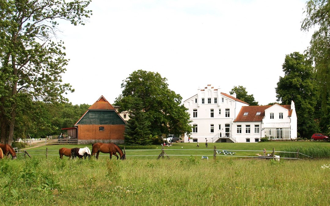 Uitzicht over de vijverweide, © Gutshaus Gramkow