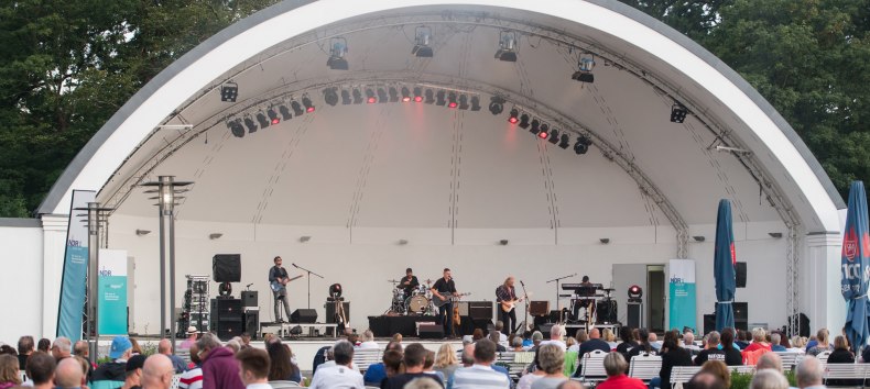 Concertschaal in de Kurhuistuin Warnemünde, © TZRW/Martin Börner