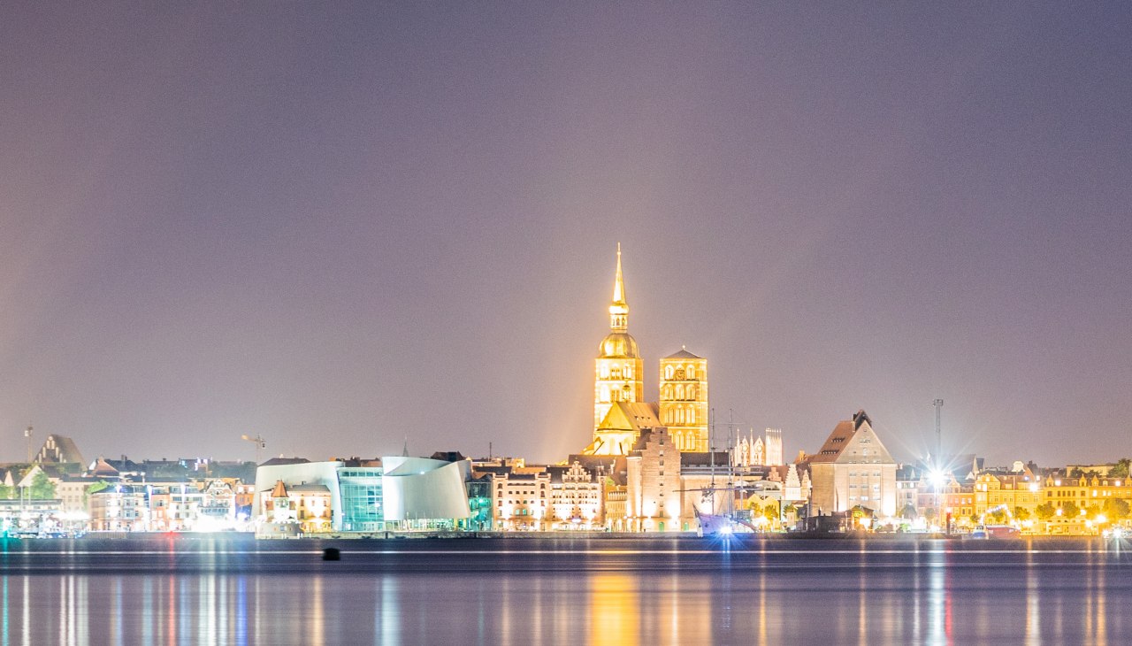Hafen-Stralsund-bei-Nacht-002, © Weiße Flotte GmbH Hafen-Stralsund-bei-Nacht-002, © Weiße Flotte GmbH