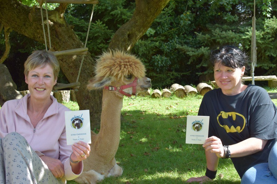 Alpaca rijbewijs, © M. Wenzlaff