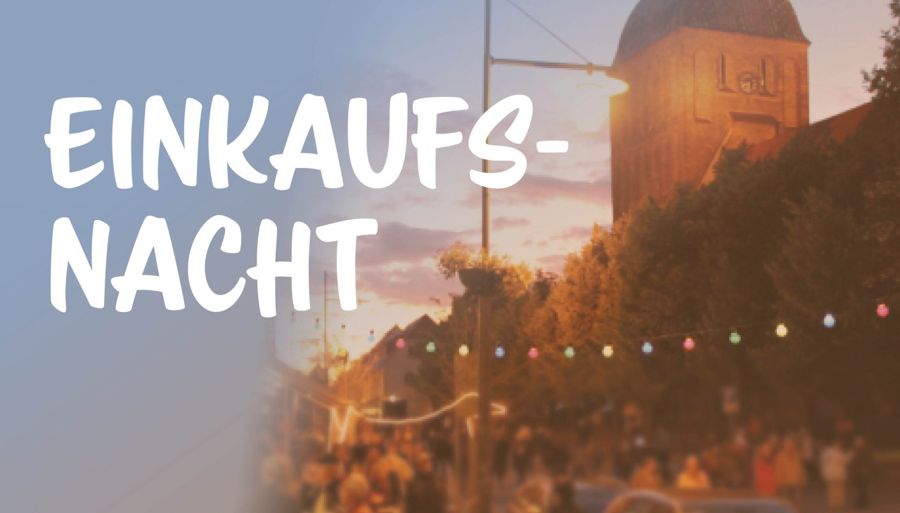 Noc zakup&oacute;w, &copy; Stadt Ribnitz-Damgarten