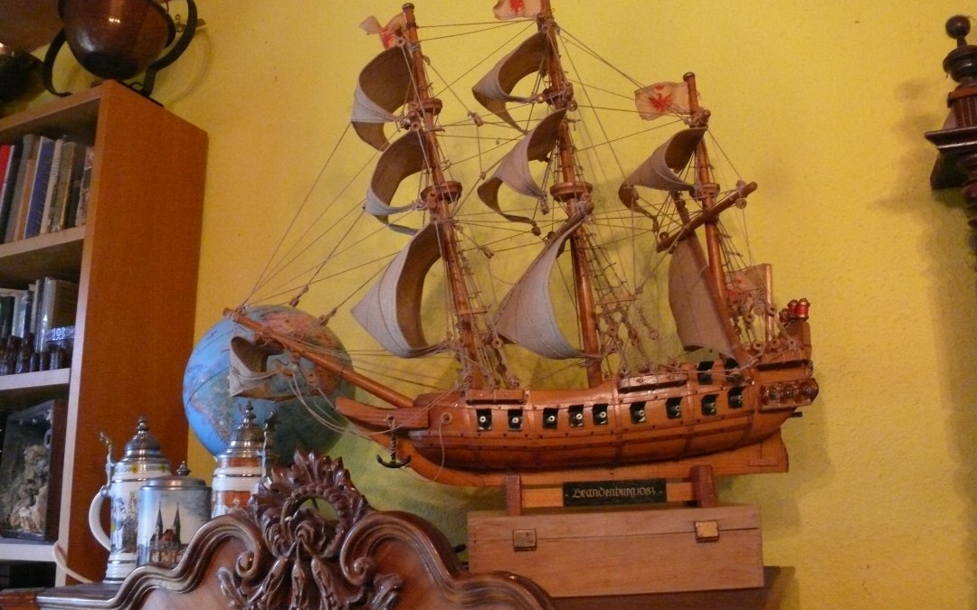 Zeilschip "Brandenburg" van de Brandenburgse vloot, © Peter Ramsch