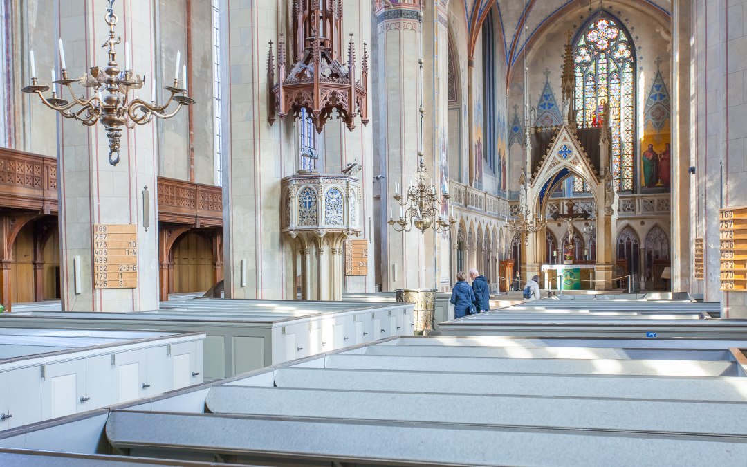 Interieur van de kerk, © Stadt Barth