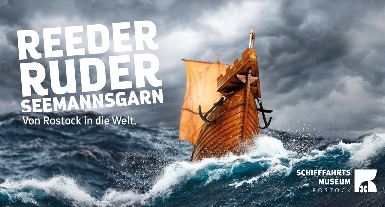 Armator, sternik, przędza żeglarska, &copy; Schifffahrtsmuseum Rostock