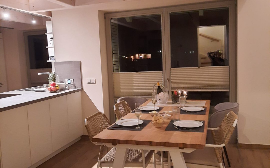 Open keuken met eettafel, © Oliver Milz