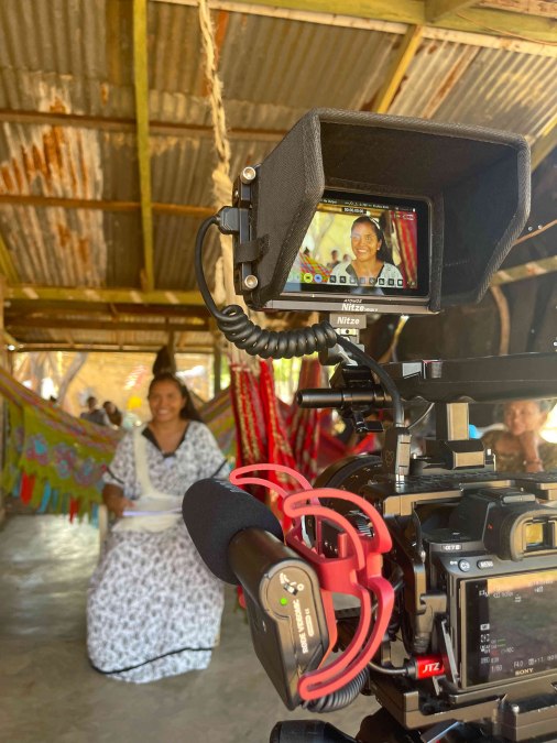 The Wayuu live in Colombia and fight for their water. The father of filmmaker Carmela Daza from Schwerin comes from the region. The film has reconnected Daza with her roots, © b2medien
